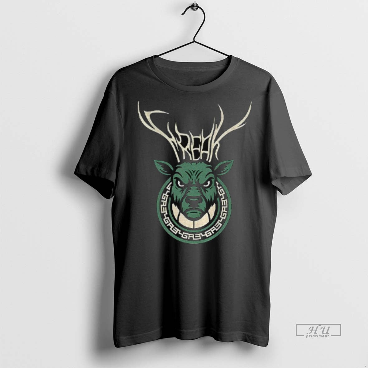 Officials Giannis Antetokounmpo Milwaukee Bucks Deer Freak Logo Premium Tee Shirt Sweater