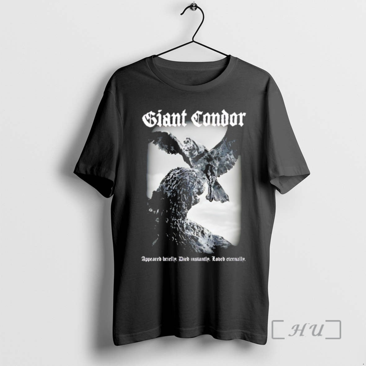 Officials Giant Condor Vintage Black Premium T Shirt Sweater