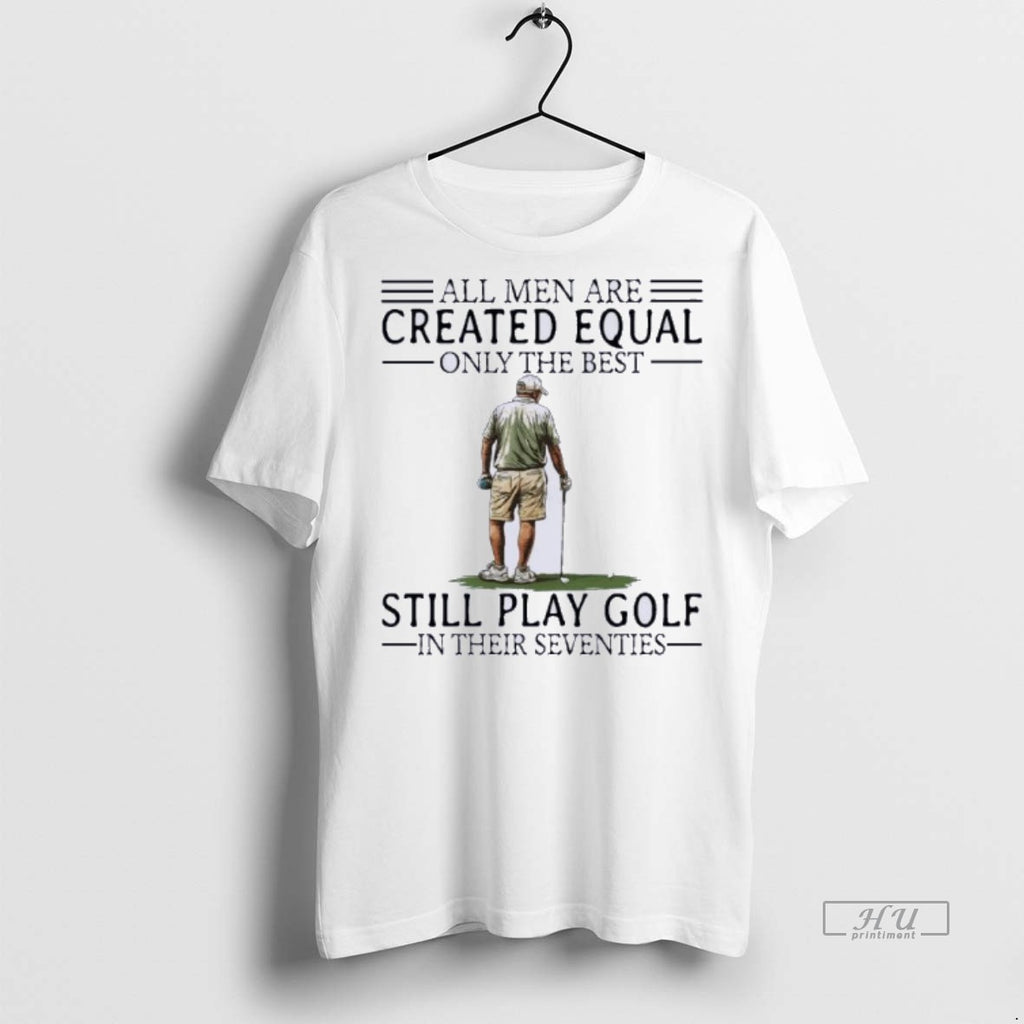 Officials Golf Created Equal Seventies Premium Tee Shirt Sweater