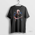 Officials Grateful Dead Jerry Garcia Planets Double Sided Graphic Tee Shirt Sweater
