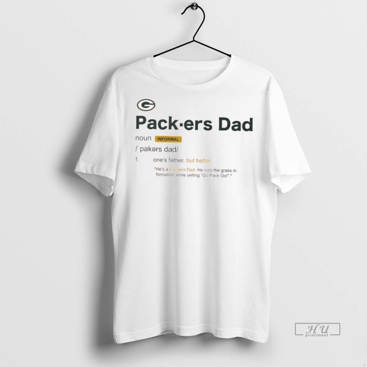Officials Green Bay Packers Dad Definition Graphic Tee Shirt Sweater