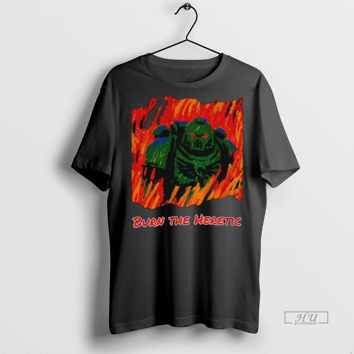 Officials Grimdark Fantasy Wargamer Burn The Heretic Tee Shirt Sweater