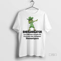 Officials Grinch Shenanigator Definition A Person Who Instigates Shenanigans Christmas Premium Tee Shirt Sweater