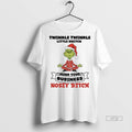 Officials Grinch Yoga Twinkle Twinkle Little Snitch Mind Your Business Nosey Bitch Christmas Premium Tee
