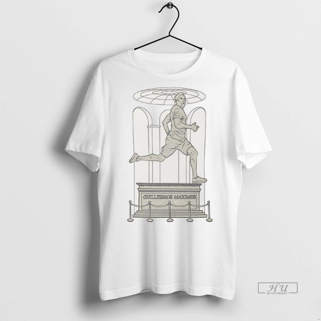 Officials Guillermos Maxiums Running Statue Meme Graphic Tee Shirt Sweater