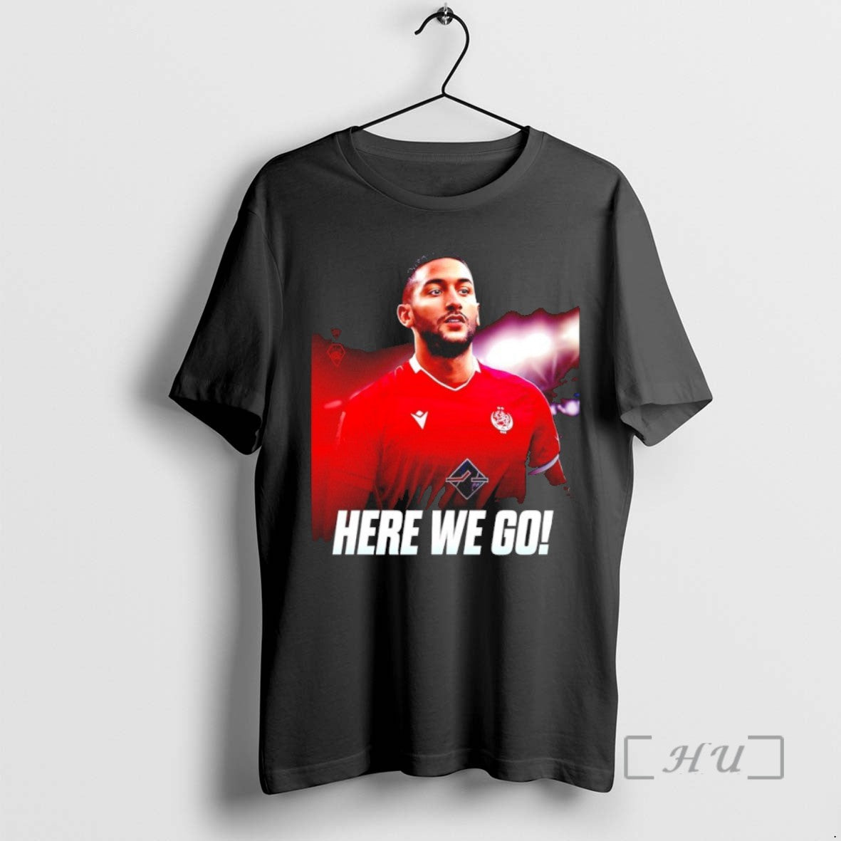 Officials Hakim Ziyech To Wydad Casablanca We Here Go T Shirt Sweater