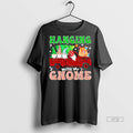 Officials Hanging With My Gnome Plaid Truck Christmas Graphic Tee Shirt Sweater