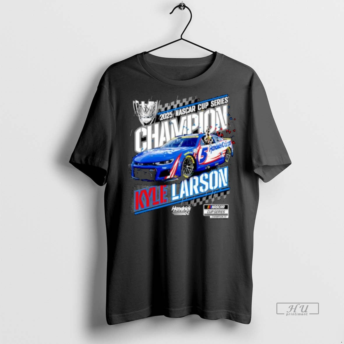 Officials Hendrick Motorsports Team Collection Kyle Larson 2025 Nascar Cup Series Champion Ornaments Premium Tee