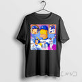 Officials Homer Simpson X Los Angeles Dodgers World Champions 2025 Premium T Shirt Sweater