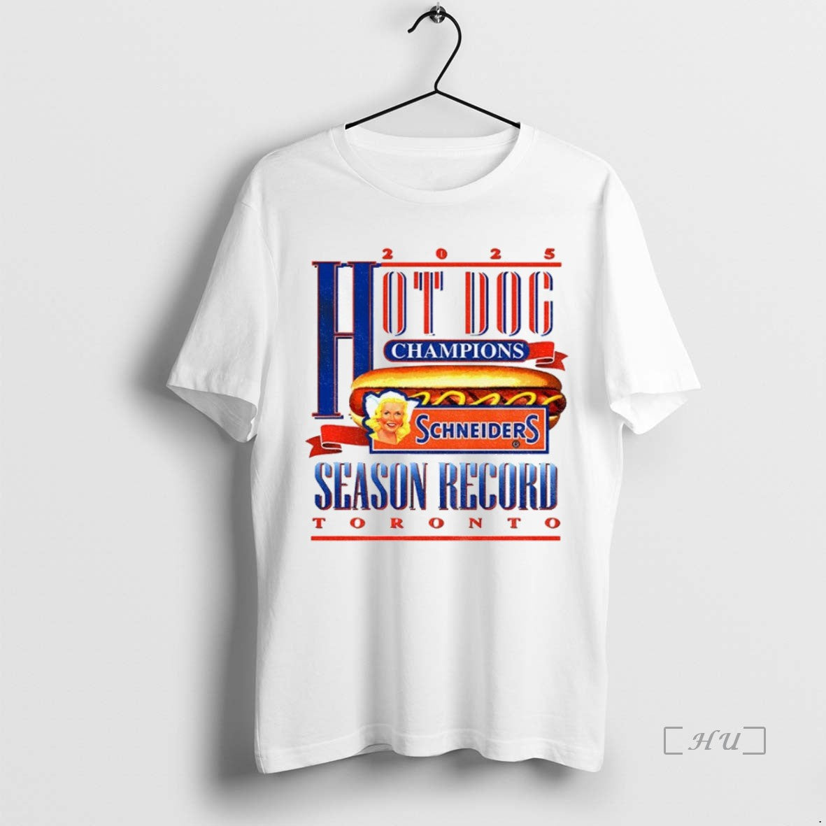 Officials Hot Dog Champions Schneiders Season Record Toronto Vintage