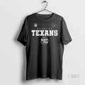 Officials Houston Texans Stand Against Bullying Spirit Day Double Sided Graphic Tee Shirt Sweater