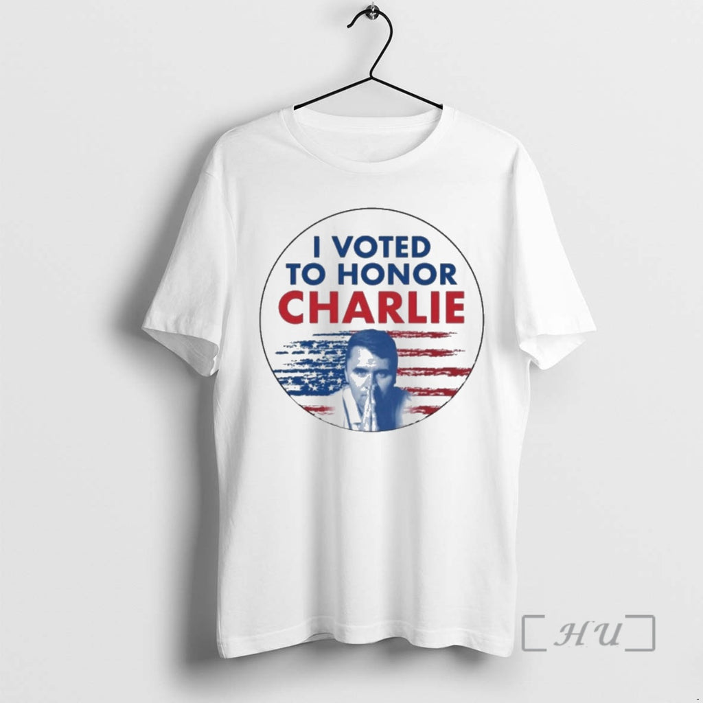 Officials I Voted To Honor Charlie 2025 Premium T Shirt Sweater