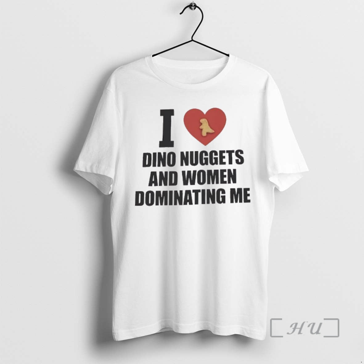 Officials I Love Dino Nuggets And Women Dominating Me Premium T Shirt Sweater