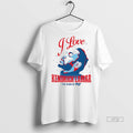 Officials I Love Kendrick Lamar The King Of Rap Graphic Tee Shirt Sweater