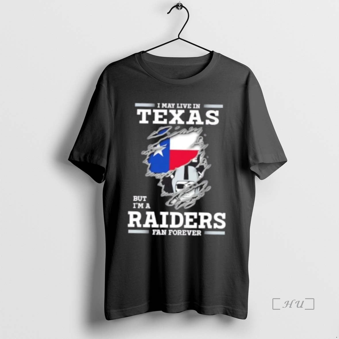 Officials I May Live In Texas But Im A Raiders Fan Forever T Shirts Sweater