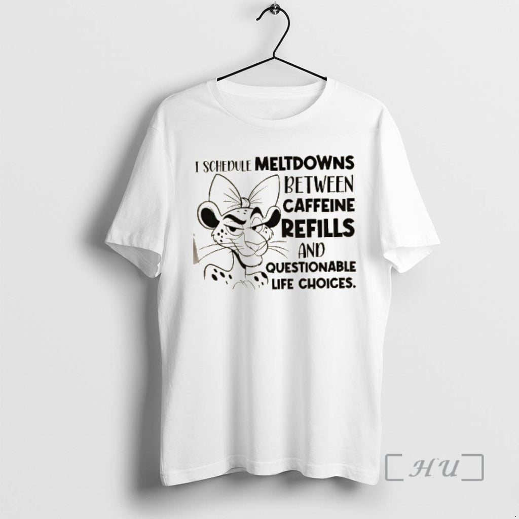 Officials I Schedule Meltdowns Between Caffeine Refills And Questionable Life Choices Premium T Shirt Sweater