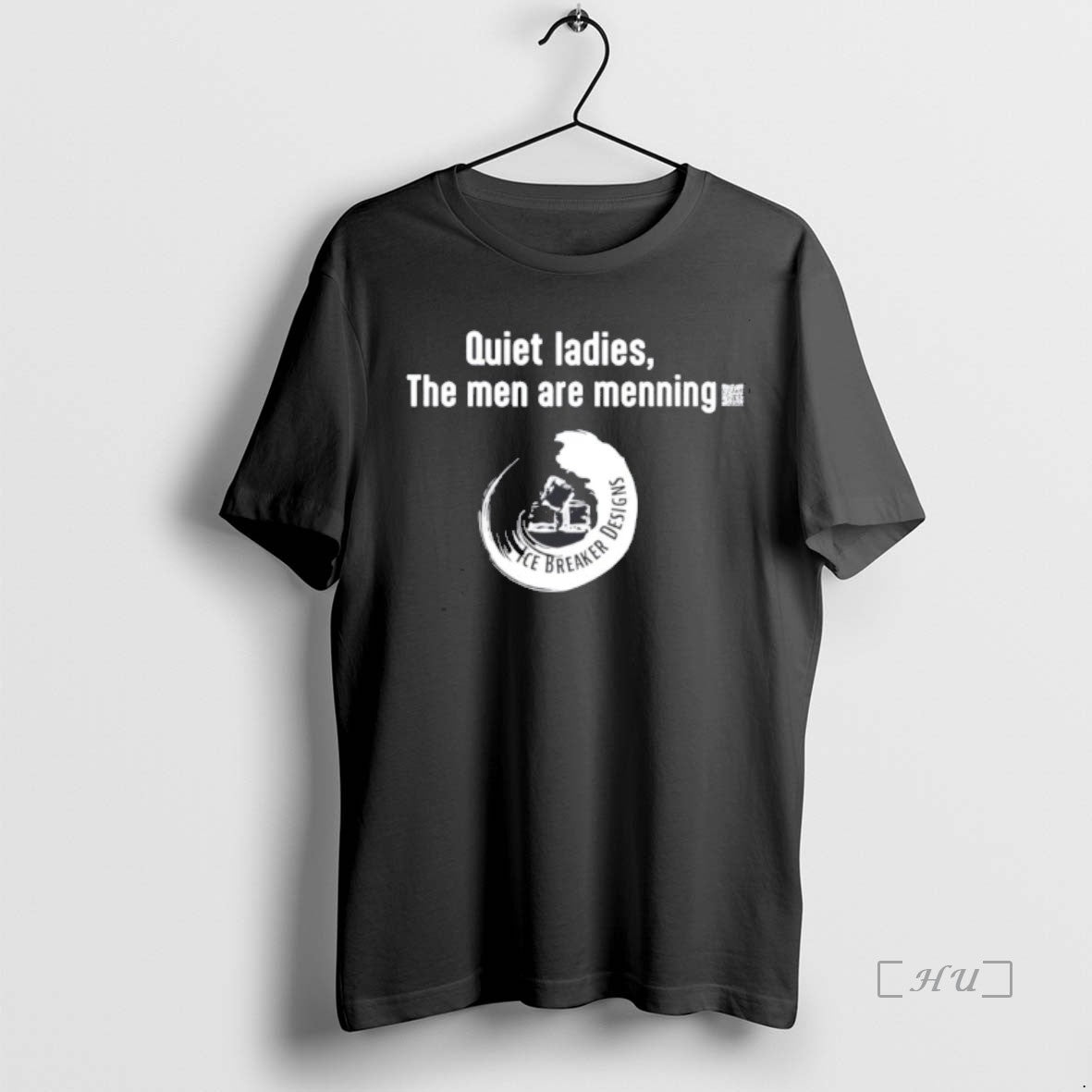 Officials Ice Breaker Designs Quiet The Men Are Menning T Shirt Sweater