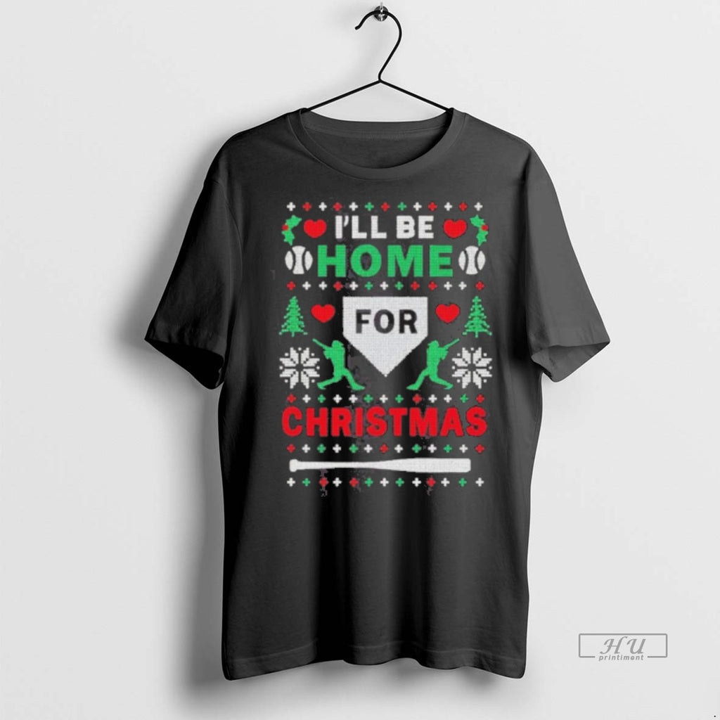 Officials Ill Be Home For Christmas Ball Ugly Premium Tee Shirt Sweater