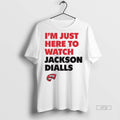 Officials Im Just Here To Watch Jackson Dialls Game Day Western Kentucky Hilltoppers Graphic Tee