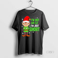 Officials Im Just Short Funny Elf Christmas Premium Tee Shirt Sweater