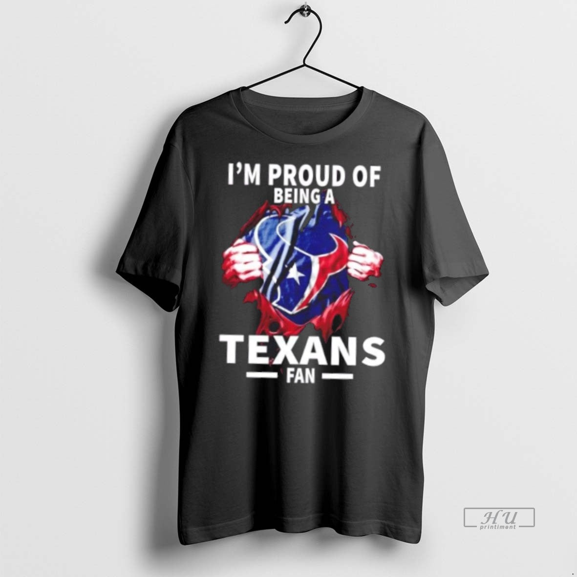 Officials Im Proud Of Being A Houston Texans Fan Premium Tee Shirt Sweater