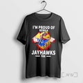 Officials Im Proud Of Being A Kansas Jayhawks Fan Premium T Shirt Sweater