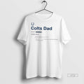 Officials Indianapolis Colts Dad Definition Graphic Tee Shirt Sweater