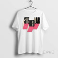 Officials Instant Holograms On Metal Film Stereolab Logo Premium T Shirt Sweater
