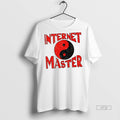 Officials Internet Master Yin And Yang Symbol Graphic Tee Shirt Sweater
