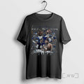 Officials Jaxson Dart And Cam Skattebo Step Exciting White New York Football Retro Premium