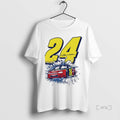 Officials Jeff Gordon 24 Race Day Foundation Autographed Premium T Shirt Sweater