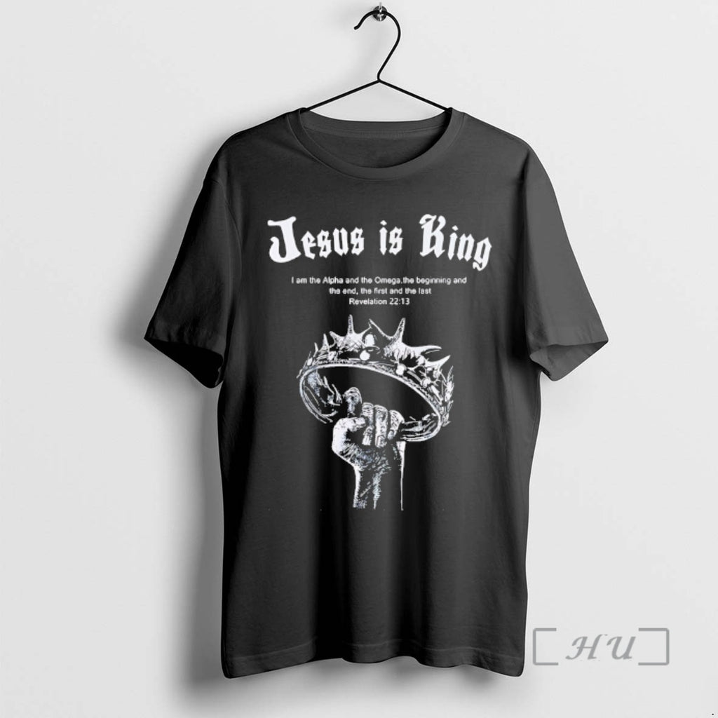 Officials Jesus Is Ring I Am The Alpha And The Omega Premium T Shirt Sweater