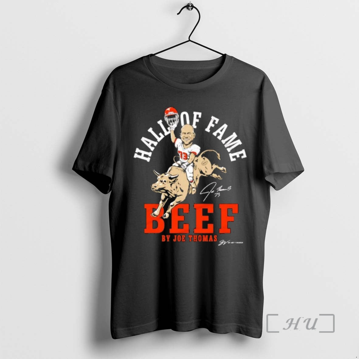 Officials Joe Thomas Hall Of Fame Beef Signature Graphic Collab Premium T Shirt Sweater
