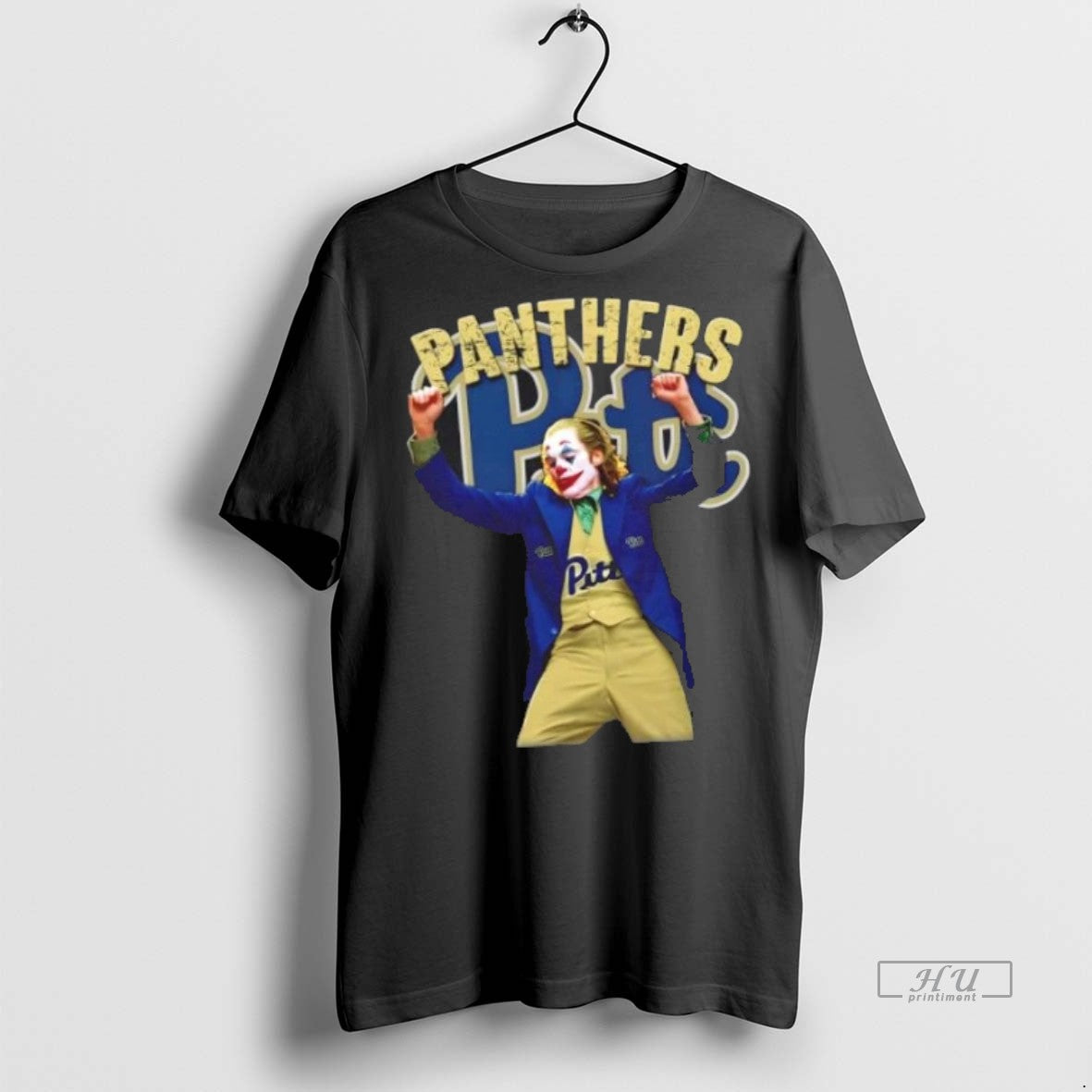 Officials Joker Dabbing X Pittsburgh Panthers Football Premium Tee Shirt Sweater