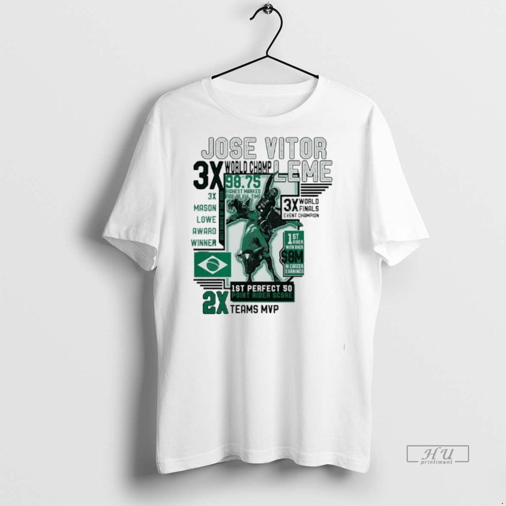 Officials Jose Vitor Leme Accolades 3x World Champ Premium Tee Shirt Sweater