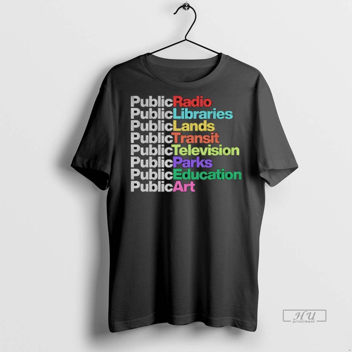 Officials Keep America Public Public Radio Public Libraries Pubic Lands Premium Tee Shirt Sweater