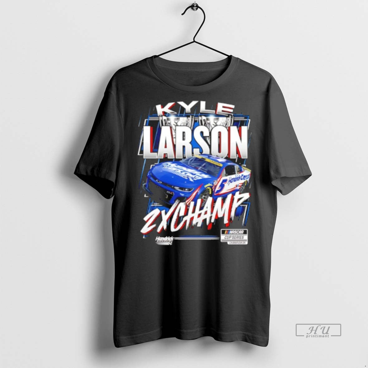 Officials Kyle Larson 2025 Nascar Cup Series 2x Champion Premium Tee Shirt Sweater