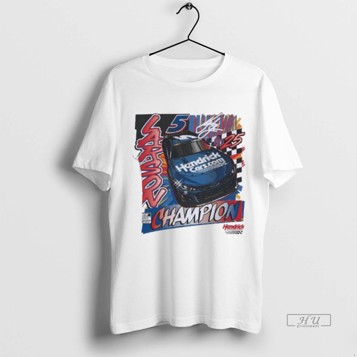 Officials Kyle Larson 2025 Nascar Cup Series Champion Regional Franklin Premium Tee Shirt Sweater