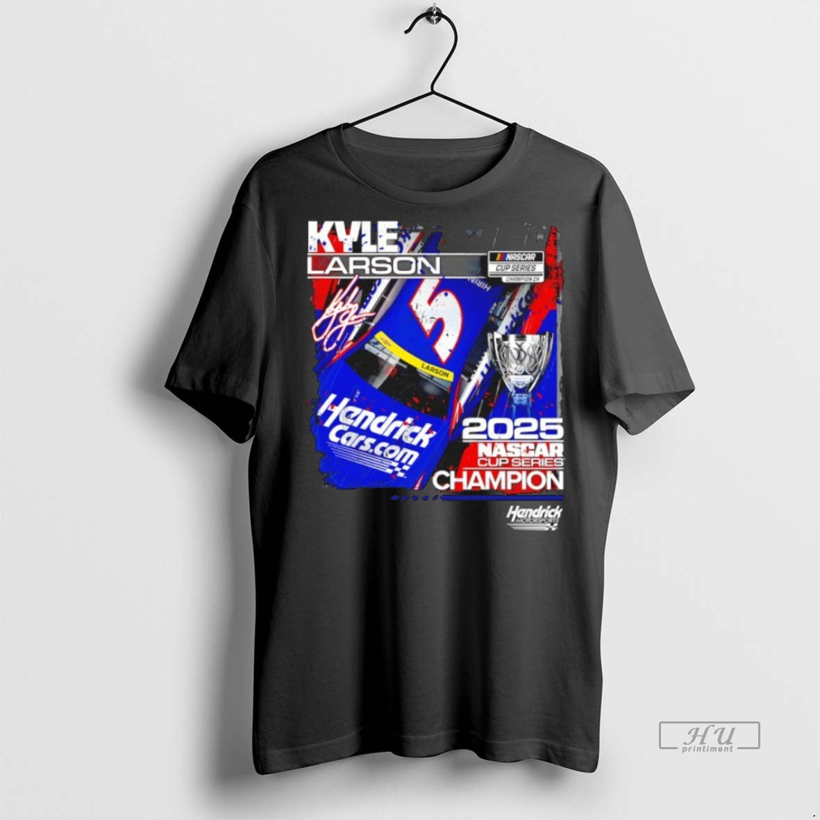 Officials Kyle Larson Hendrick 5 2025 Nascar Cup Series Champion Car Signature Premium