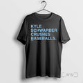 Officials Kyle Schwarber Crushes Baseballs Premium T Shirt Sweater
