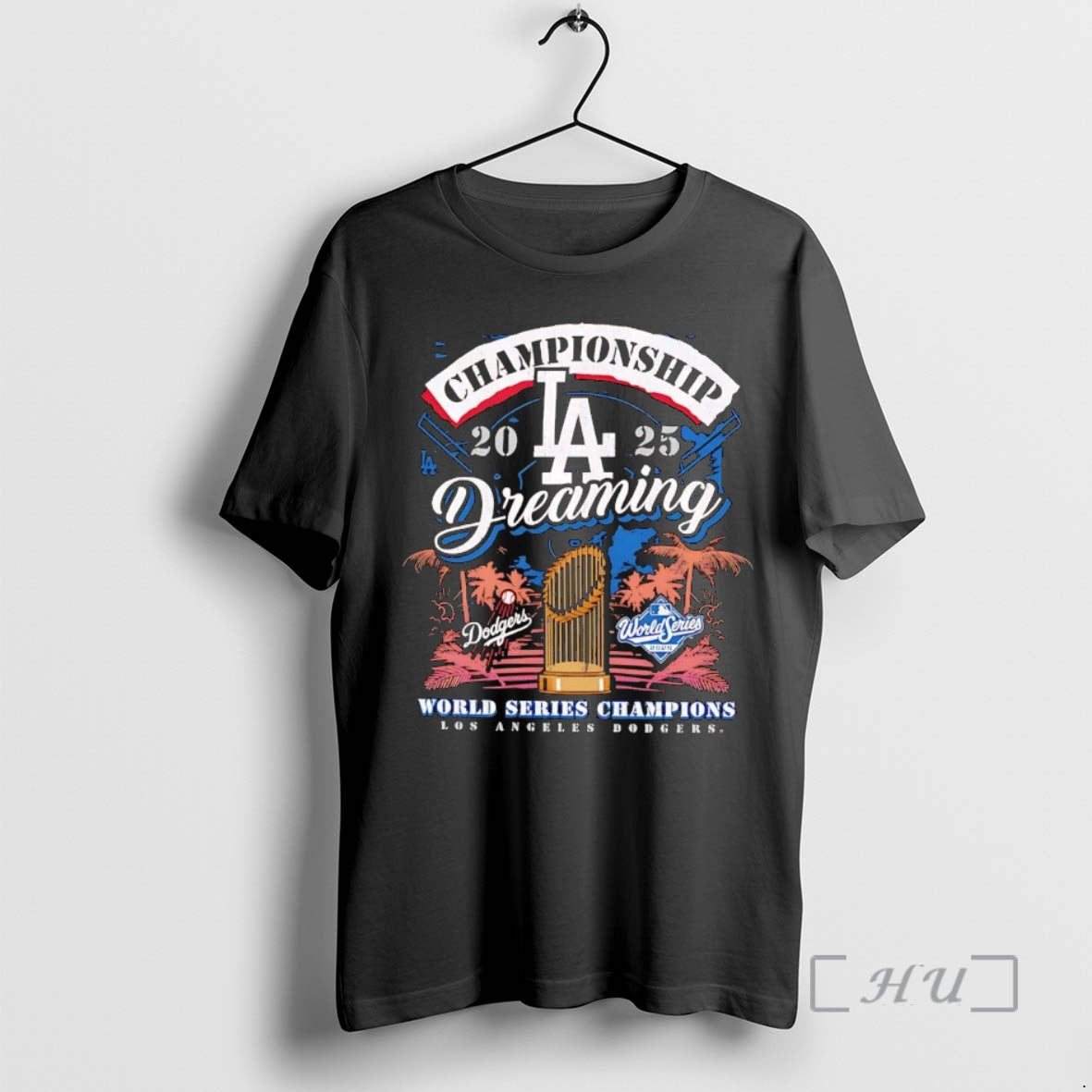 Officials La Dodgers Championship Dreaming 2025 World Series Champions Premium T Shirt Sweater