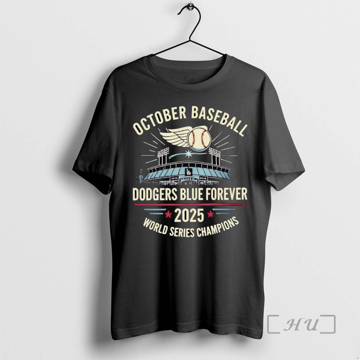 Officials La Dodgers Blue Forever October Baseball World Series Champions
