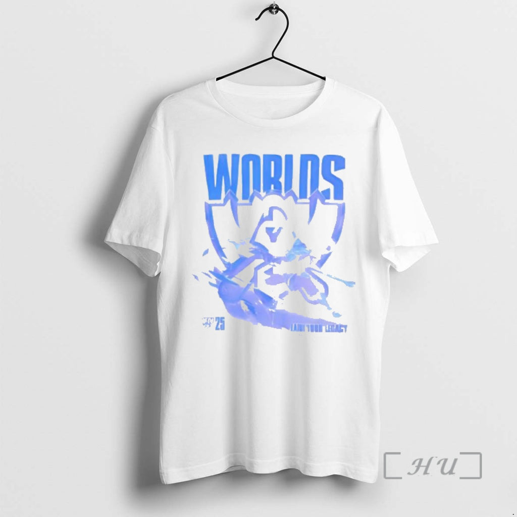 Officials League Of Legends Worlds 2025 Xin Zhao Earn Your Legacy Premium T Shirts Sweater