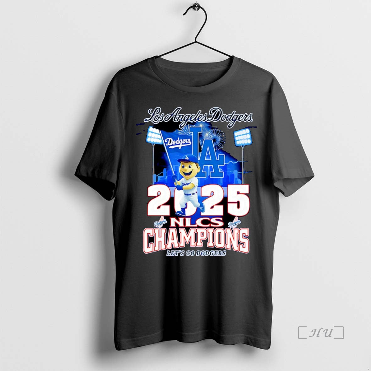 Officials Lets Go Dodgers 2025 Nlcs Champions Los Angeles Dodgers Mlb World Series Mascot