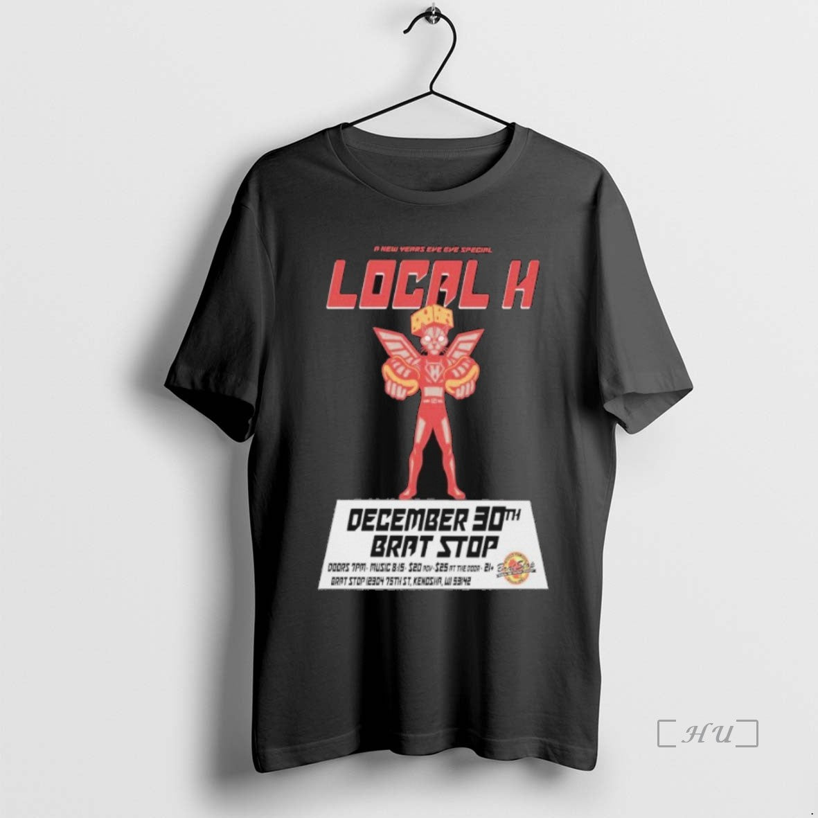 Officials Local H December 30th Brat Stop Show The Sunsphere 2025 Tour Premium T Shirts