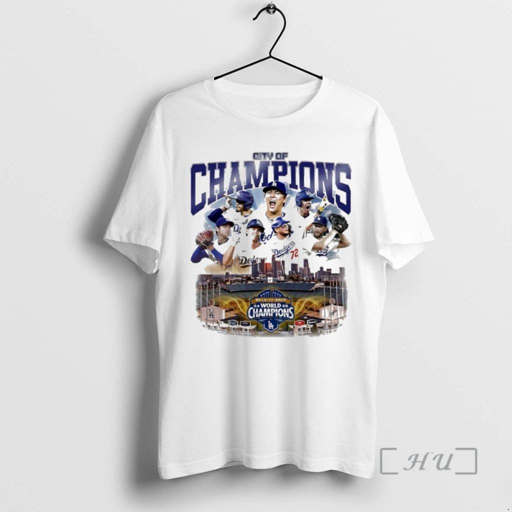 Officials Los Angeles City Of Champions World Series 2025 Vintage Premium T Shirt Sweater