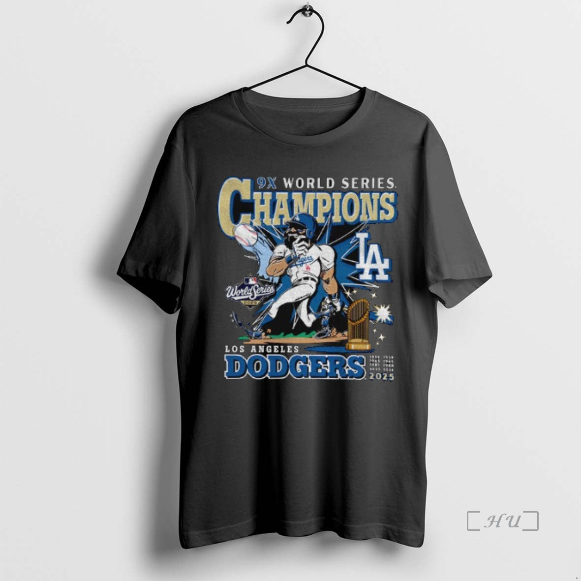 Officials Los Angeles Dodgers 2024 2025 Back To Back Ring Premium T Shirt Sweater