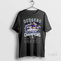 Officials Los Angeles Dodgers 2025 National League Championship Series Champions Signature T Shirt Sweater