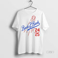 Officials Los Angeles Dodgers Back 2 Back World Series 2024 2025 Champions Vintage Premium Tee