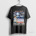 Officials Los Angeles Dodgers Back To Back World Series Champions 2025 Long Sleve Premium